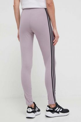 adidas colanți femei, culoarea roz, cu imprimeu IS3611