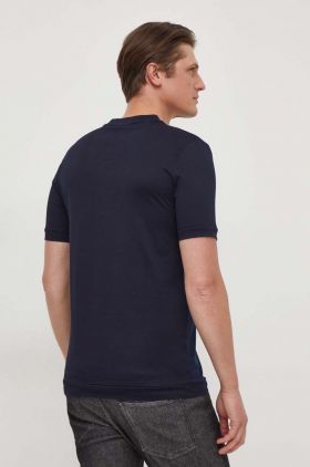 BOSS tricou bărbați, culoarea bleumarin, uni 50505671