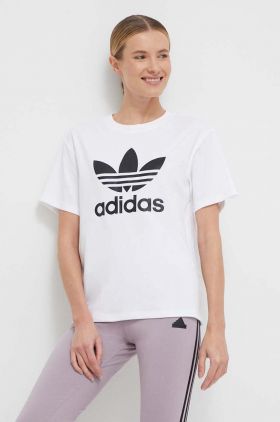 adidas Originals tricou femei, culoarea bej