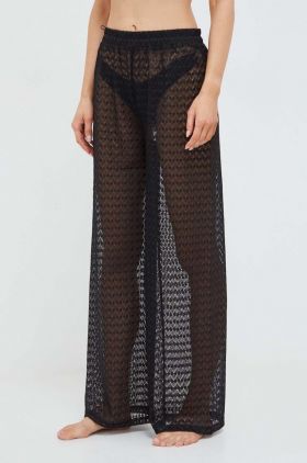 Melissa Odabash pantaloni de plaja culoarea negru