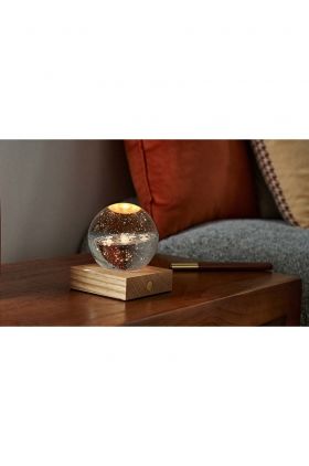 Gingko Design lampă cu led Amber Crystal Light