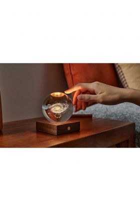 Gingko Design lampă cu led Amber Crystal Light Galaxy