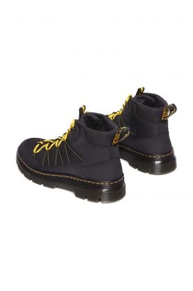 Dr. Martens botine Buwick culoarea negru, cu toc plat, DM31185001