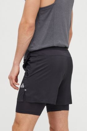 adidas Performance pantaloni scurți de antrenament GYM+ culoarea negru IR8597