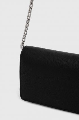 Karl Lagerfeld poseta culoarea negru