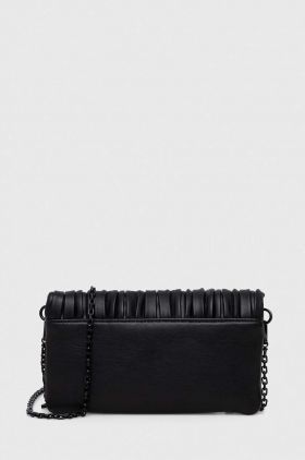 Karl Lagerfeld poseta culoarea negru