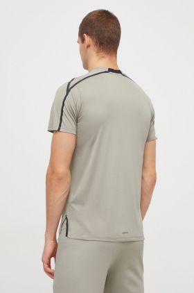 adidas Performance tricou de antrenament D4T culoarea verde, cu imprimeu IS3838