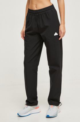 adidas pantaloni de trening culoarea negru, uni IT8814