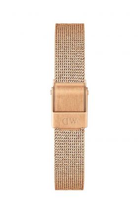 Daniel Wellington curea de ceas Quadro Petite Pressed Melrose Rose culoarea auriu