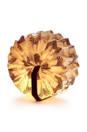 Gingko Design lampă cu led Velvet Accordion Lamp