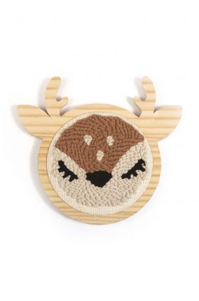 Graine Creative trusa de broderie Punch Needle Doe Kit