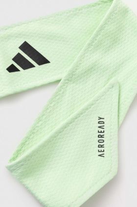 adidas Performance bentiță pentru cap culoarea verde IR9978