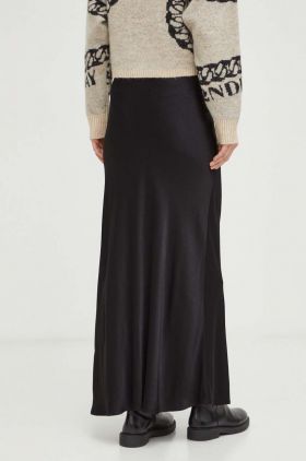 2NDDAY fusta culoarea negru, maxi, drept