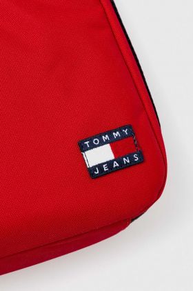 Tommy Jeans poșetă culoarea bej AW0AW15815