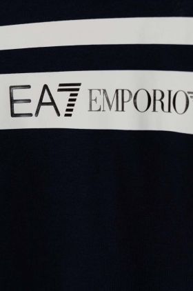 EA7 Emporio Armani tricou de bumbac pentru copii cu imprimeu