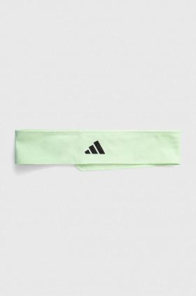 adidas Performance bentiță pentru cap culoarea verde IR9978