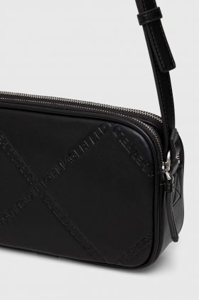 Karl Lagerfeld poseta culoarea negru