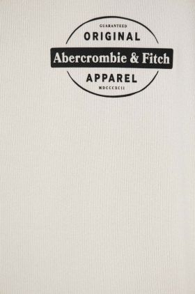 Abercrombie & Fitch pulover copii culoarea bej, light