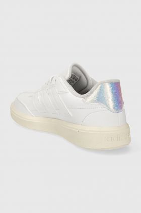 adidas sneakers COURTBLOCK culoarea alb IF6464