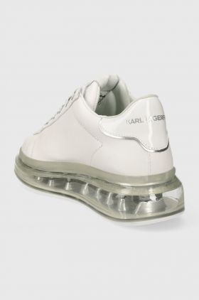 Karl Lagerfeld sneakers din piele KAPRI KUSHION culoarea alb, KL62630N
