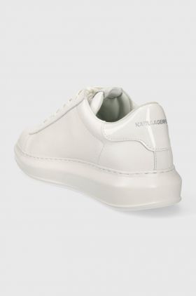 Karl Lagerfeld sneakers din piele KAPRI MENS culoarea alb, KL52530N