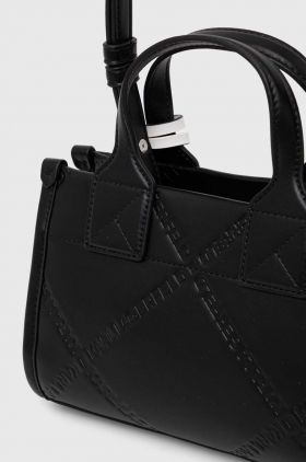 Karl Lagerfeld poseta culoarea negru