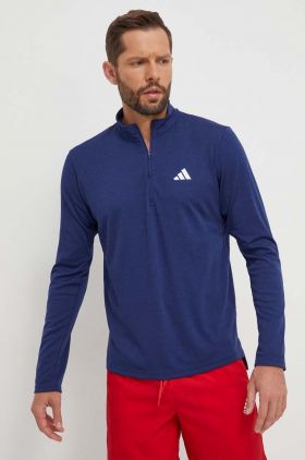 adidas Performance hanorac de antrenament Training Essentials culoarea bleumarin, uni IT5447