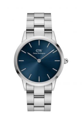 Daniel Wellington ceas Iconic Link Arctic 36 culoarea argintiu