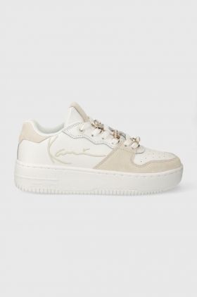 Karl Kani sneakers 89 UP LOGO PRM culoarea alb, 1180554 KKFWW000146