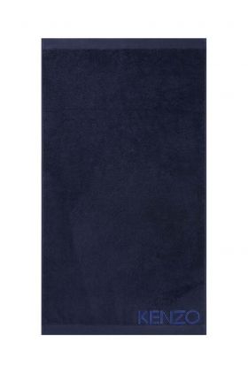 Kenzo prosop mare de bumbac Iconic Navy 92x150 cm