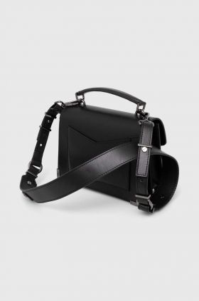 The Kooples poseta de piele culoarea negru