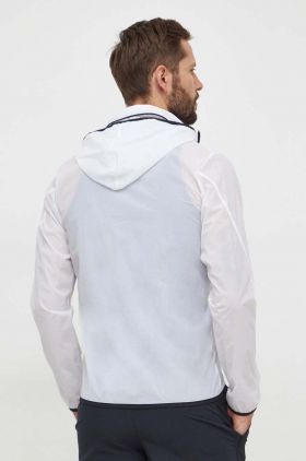 Reebok windbreaker culoarea alb, de tranzitie