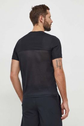 Reebok tricou de alergare culoarea negru, modelator