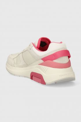 Tommy Jeans sneakers TJW RUNNER COMBINED culoarea bej, EN0EN02512