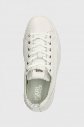 Karl Lagerfeld sneakers KOBO III culoarea alb, KL65019