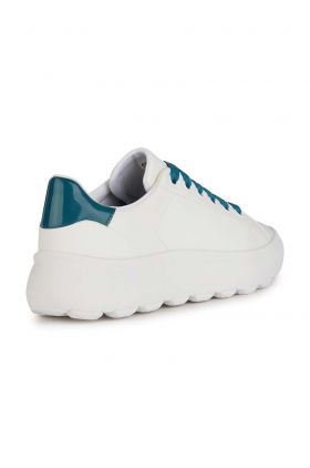 Geox sneakers din piele D SPHERICA EC4.1 B culoarea alb, D35TCB08502C1392