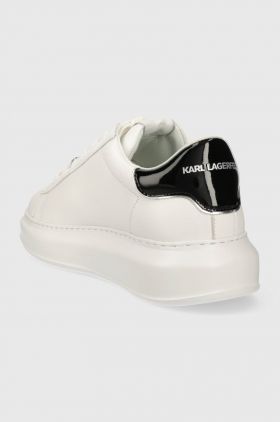 Karl Lagerfeld sneakers din piele KAPRI MENS culoarea alb, KL52510S