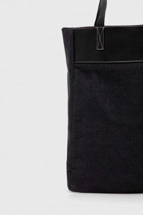 Karl Lagerfeld Jeans poseta culoarea negru