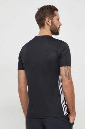 adidas Performance tricou de antrenament Tabela 23 culoarea negru, cu imprimeu  H44529