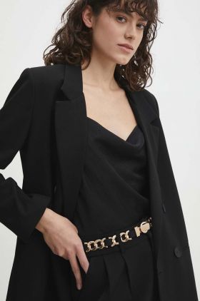 Answear Lab curea femei, culoarea auriu