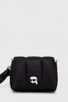 Karl Lagerfeld poseta culoarea negru