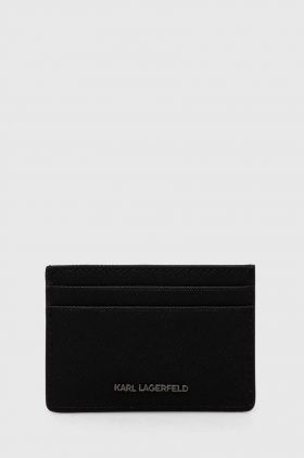 Karl Lagerfeld carcasa cardului culoarea negru