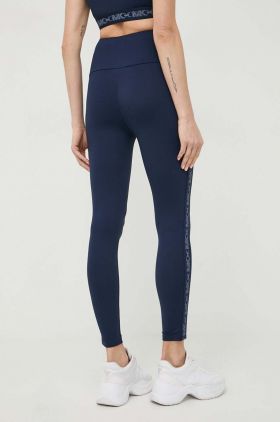 MICHAEL Michael Kors colanti femei, culoarea albastru marin, cu imprimeu