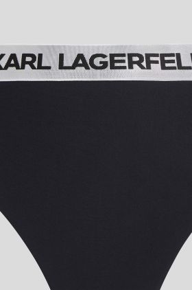 Karl Lagerfeld chiloti de baie culoarea negru