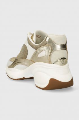 MICHAEL Michael Kors sneakers Zuma culoarea auriu, 43R4ZUFS4D