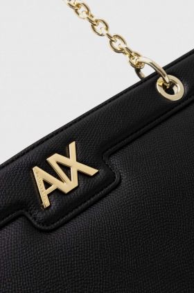 Armani Exchange poseta culoarea negru