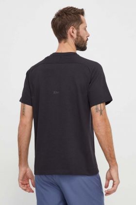 adidas tricou Z.N.E bărbați, culoarea negru, uni IR5217