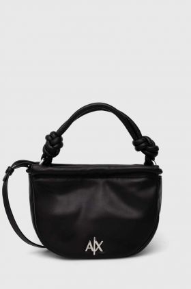 Armani Exchange poseta culoarea negru