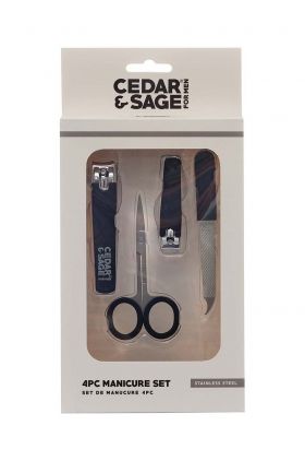 Cedar & Sage set manichiura 4-pack