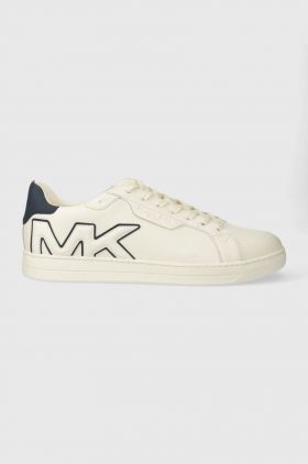 Michael Kors sneakers din piele Keating culoarea bej, 42R4KEFS6L